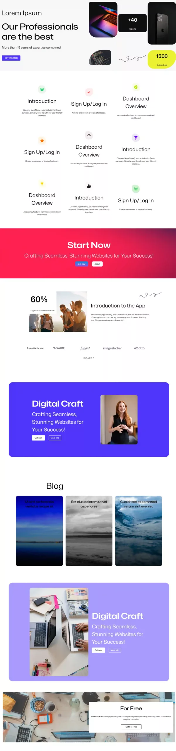 Digital Agency Homepage