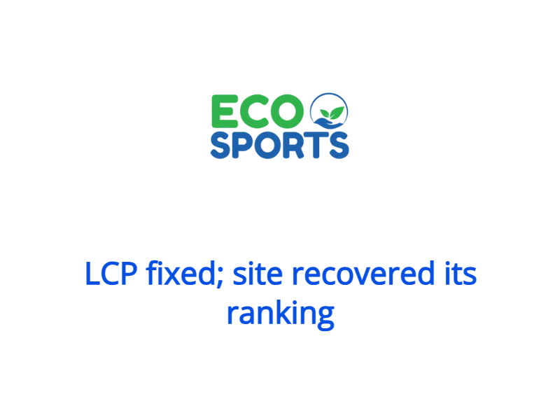 Ecosports